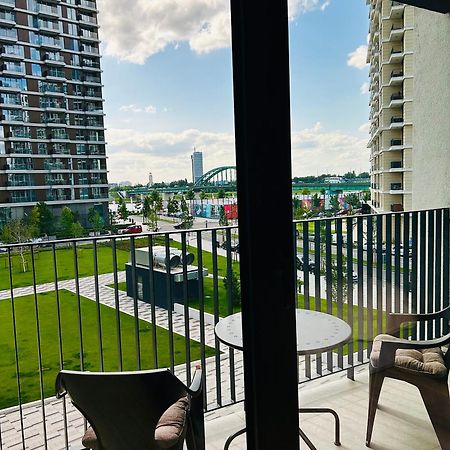 Luxury Waterfront View - BW Apartment River View Belgrad Exterior foto