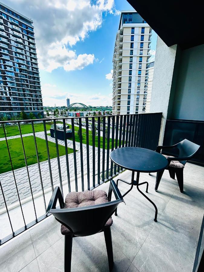 Luxury Waterfront View - BW Apartment River View Belgrad Exterior foto